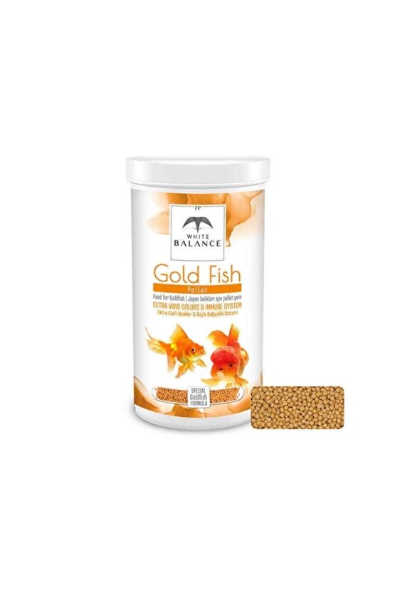 Gold Fish Japon Balığı Yemi Pellets 250 ml