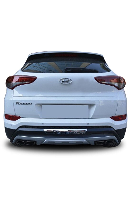 Hyundai Tucson Ön Arka Tampon Koruması Difüzör 2015  2017 Turbolu Modeller Için