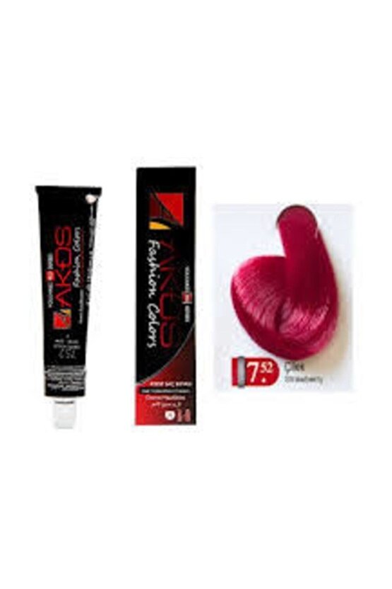 Akos Volcanic Red Series (kırmızı Mix ) Saç Boyası 60 ml