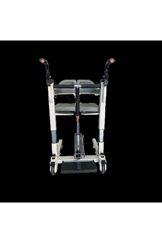 Ayarlanabilir Manuel Hidrolik Tuvalet Tekerlekli Sandalyesi P770