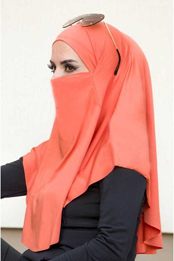 Oversize Hijab-mango