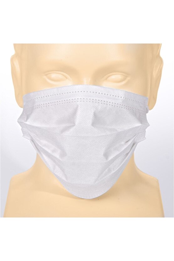 3 Katlı Cerrahi Maske Full Ultrasonic Meltblown Filitreli Telli Maske (50li Paket)