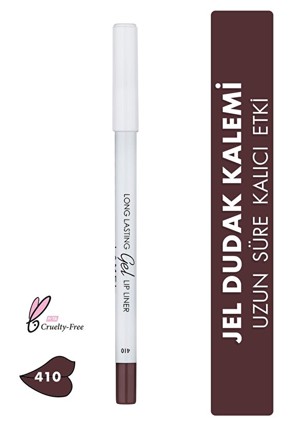 Lamel Long Lasting Gel Lip Kalıcı Jel Dudak Kalemi No 410