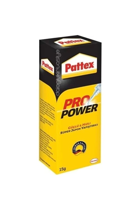 Süper Yapıştırıcı Pro Power 15 gr 1723117 - 36lı Paket