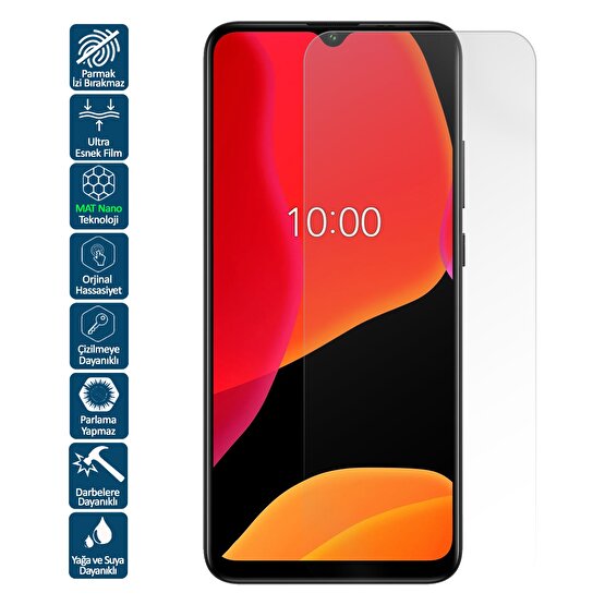 Wontis Infinix Smart 7 Mat Parmak Izi Bırakmayan Nano Ekran Koruyucu Film