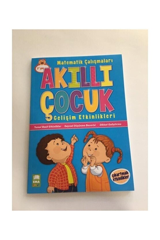 Matematik Çalışmaları  Akıllı Çocuk Gelişim Etkinlikleri - Ema Çocuk Yayınları