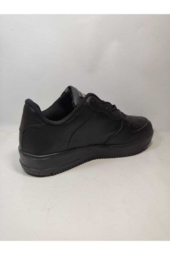 Siyah - Airforca Spor Ayakkabısı Sneaker