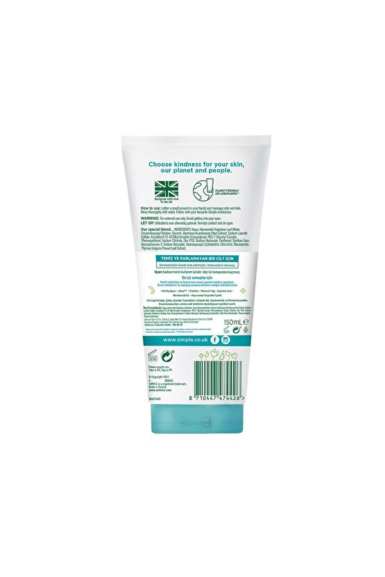 Daily Skin Detox Gözenek Arındırıcı Peeling Temiz Ve Parlamayan Bir Cilt İçin 150 ml