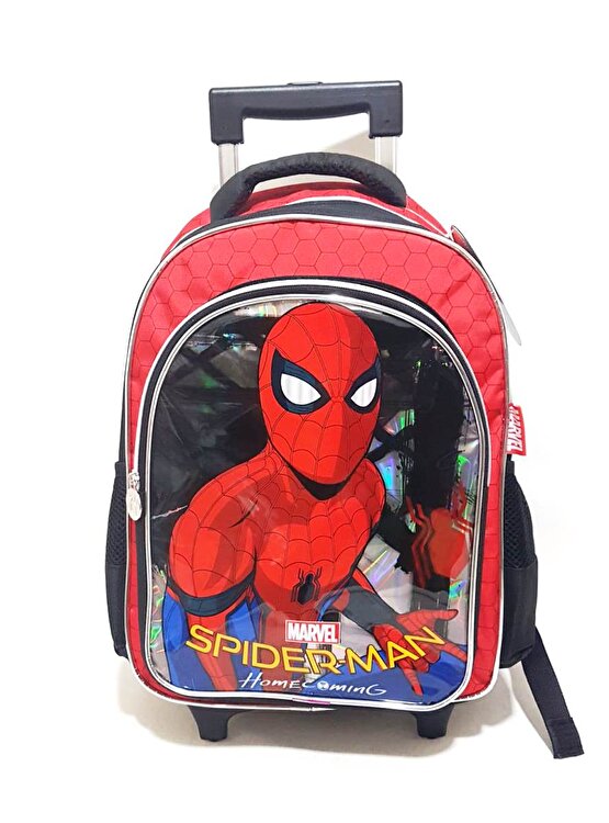 Spiderman Çekçekli Okul Çantası 89350