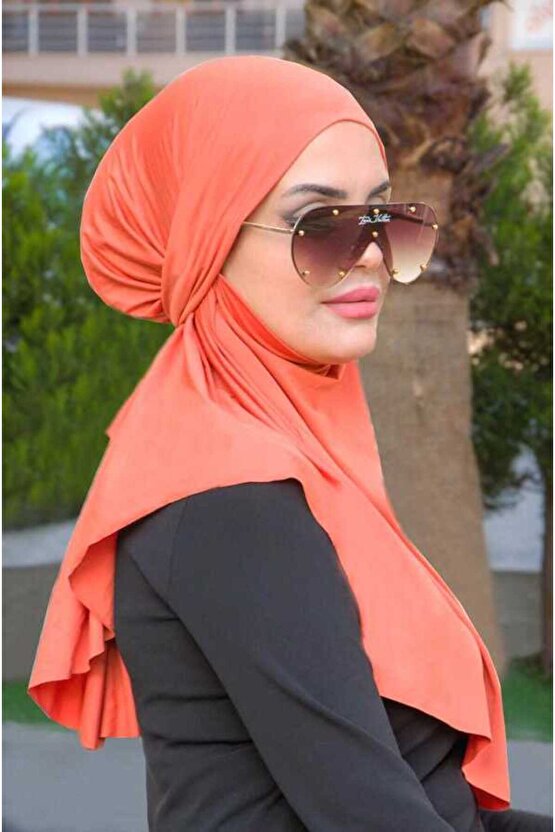 Oversize Hijab-mango