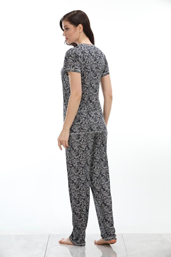 Bambu, Büyük Beden Seçenekli Kadın Pijama Takımı 54033