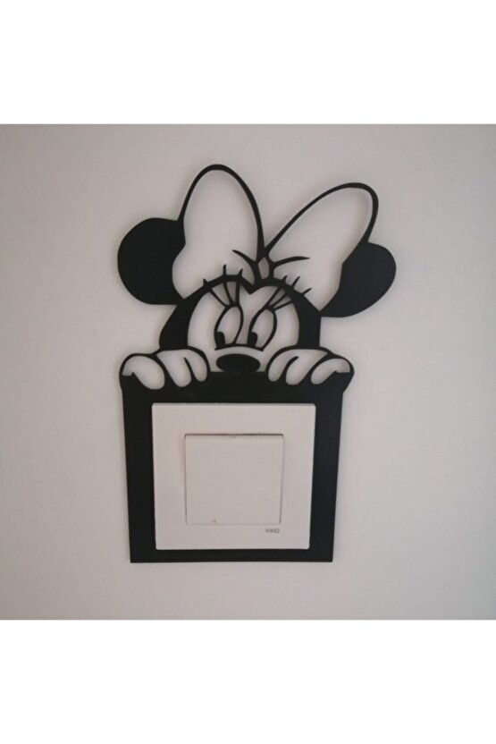 Leylazer Mickey Mouse Priz Anahtar Çerçeve Süsü