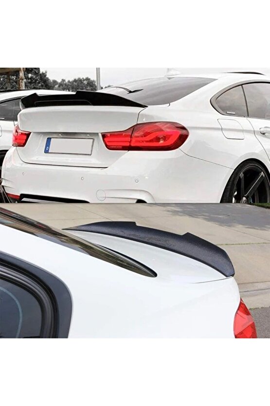 Bmw F36 Psm Bagaj Üstü Spoiler Siyah Boyalı Plastik 2013  2017