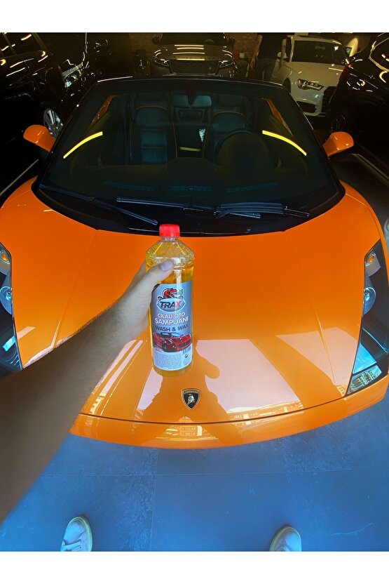 Oto Şampuanı Araba Cilalı Süper Kalite Etkili Temizlik 1 Litre
