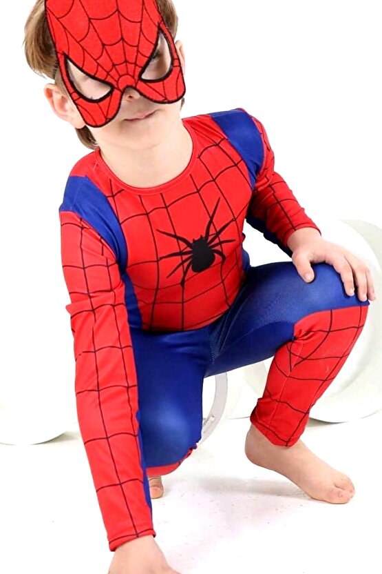 Örümcek Adam Kostümü & Maske Spıderman