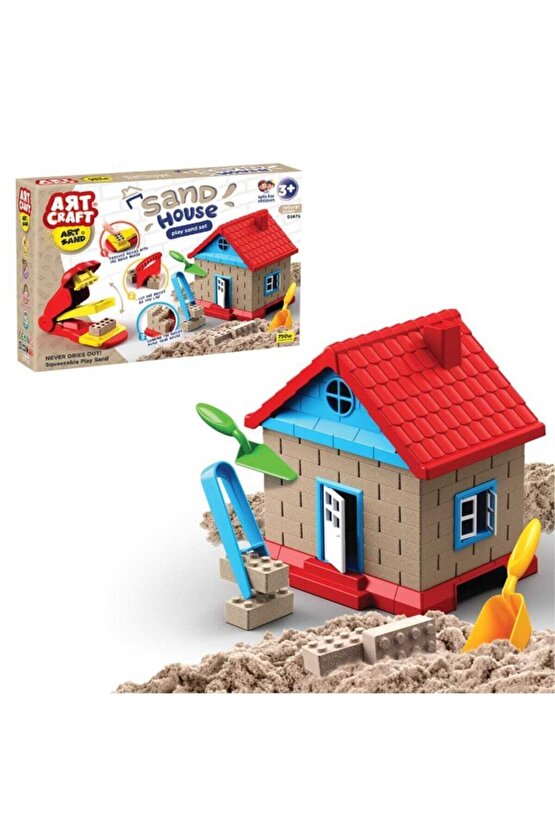 Artcraft Sandhouse Minyatür Kum Ev Seti!! Kalıpları Ile Birlikte !!!! 750gr Fırsat Ürün