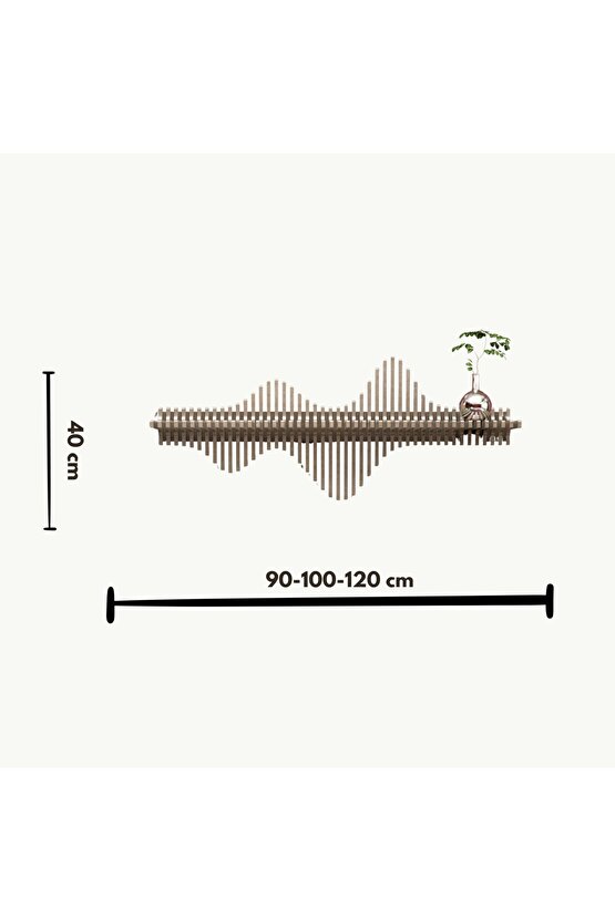 Modern Ahşap Duvar Rafı Özel Tasarım Duvar Raf Dekorasyon