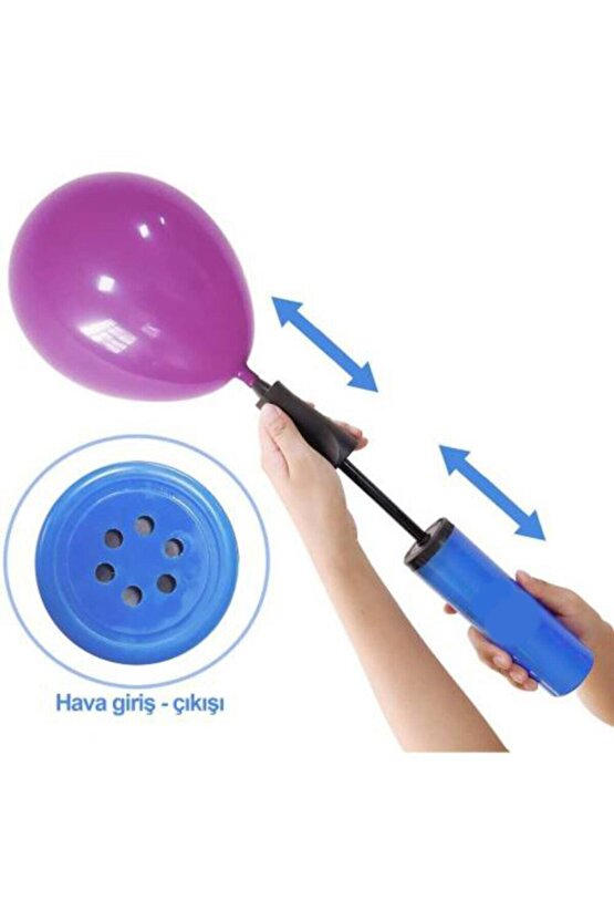 Çift Taraflı Hızlı Balon Şişirme Pompası