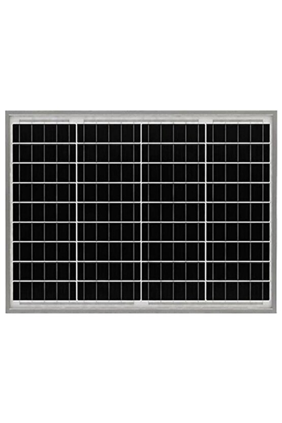 50 Wattsaat Solar Monokristal Güneş Paneli