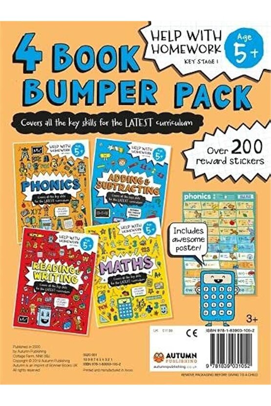 Help With Homework: 4 Book Bumper Pack (5+)