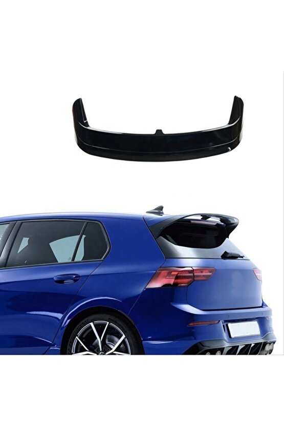 Vw Golf 8 Bagaj Üstü Spoiler Oettinger Piano Black