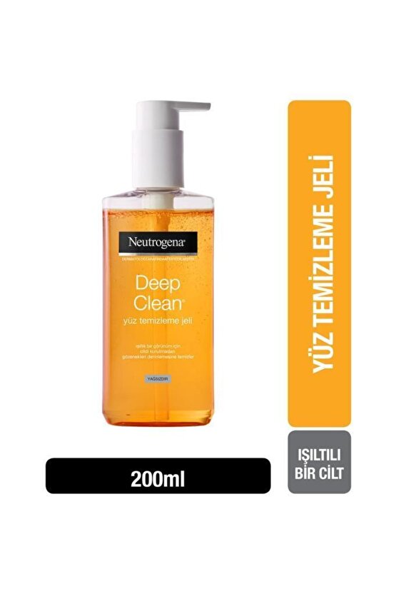 Deep Clean Yüz Temizleme Jeli, 200 ml