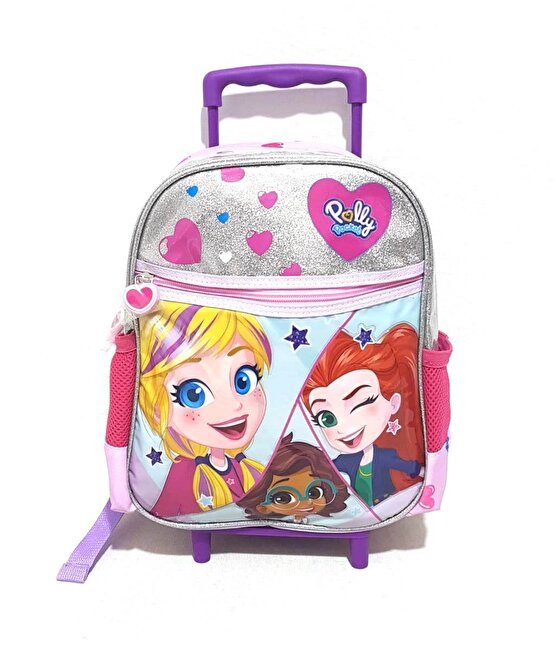 Polly Pocket Çekçekli Anaokulu Çantası 10510