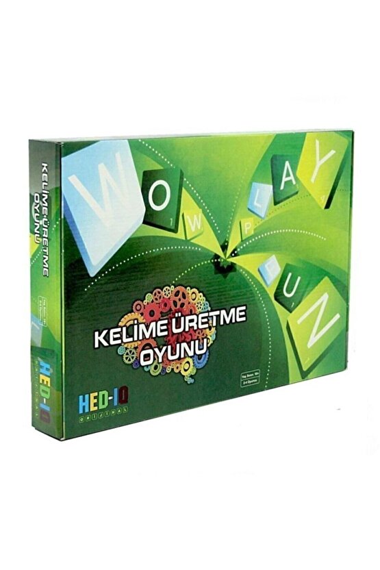 Kelime Üretme Oyunu Yerli Üretim Türkçe Scrabble Kelime Avı