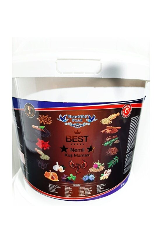 Best - Nemli Kuş Maması Kuş Yemi 5 Kg.