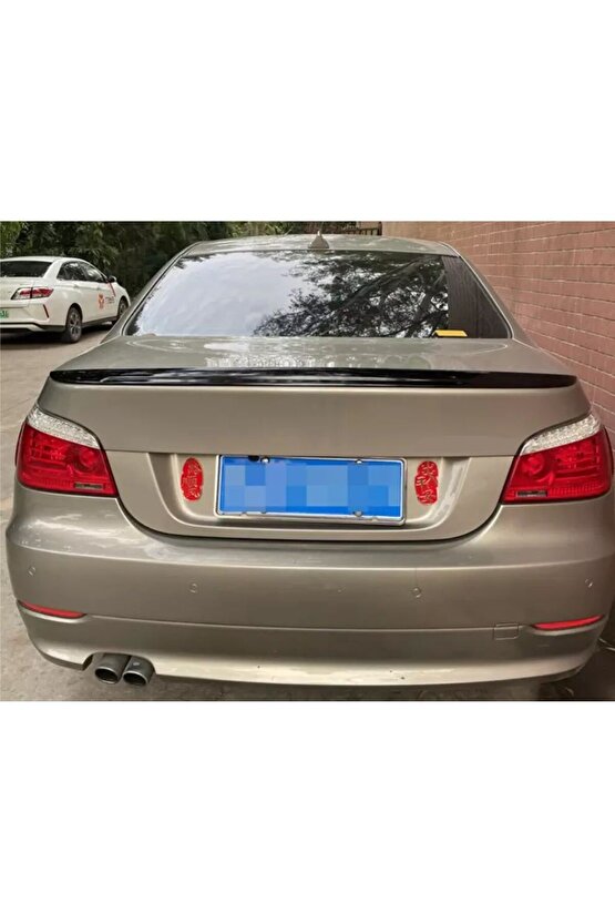 Bmw E60 M5 Bagaj Üstü Spoiler Siyah Boyalı Plastik Boyalı 2003  2009