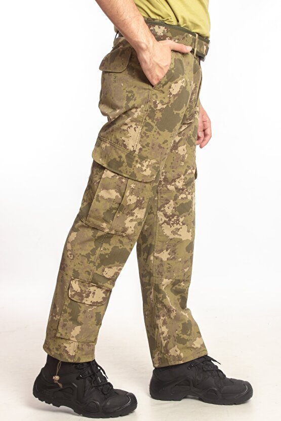 Kara Kuvvetleri Yeni Kamuflaj Renkli M Beden Kargo Cepli Orijinal Garantili Kaliteli Nano Pantolon