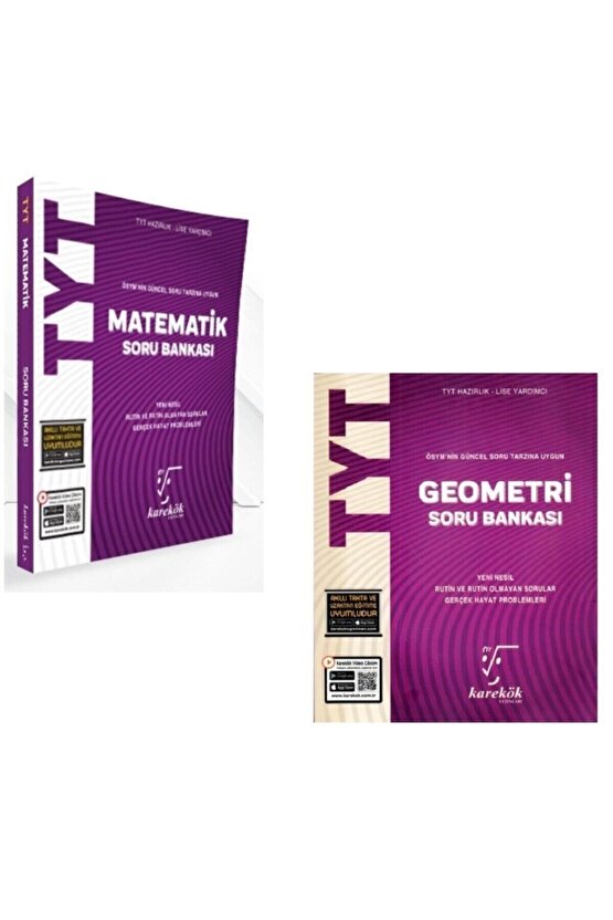 Karekök Tyt Matematik-geometri Soru Bankası Seti