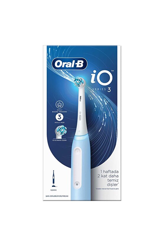 iO 3 Şarjlı Diş Fırçası - Mavi