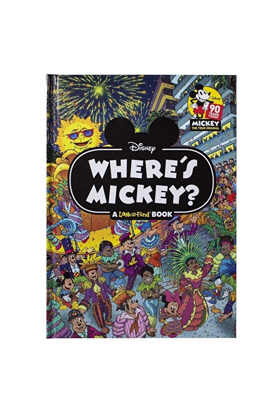Disney: Wheres Mickey Mouse A Look And Find Book Activity | Çocuk Etkinlik Kitabı