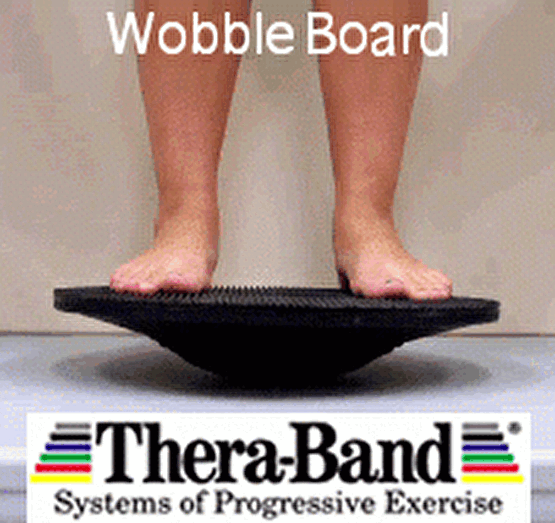 Thera-Band Wobble Board Çok Yönlü Denge Tahtası