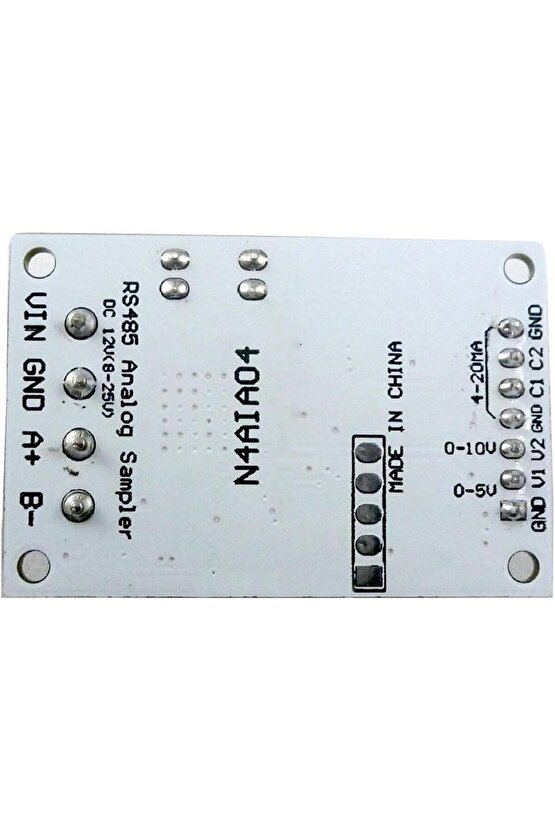 Modbus 4-20mA, 0-5V, 0-10V Analog Sinyal Modülü