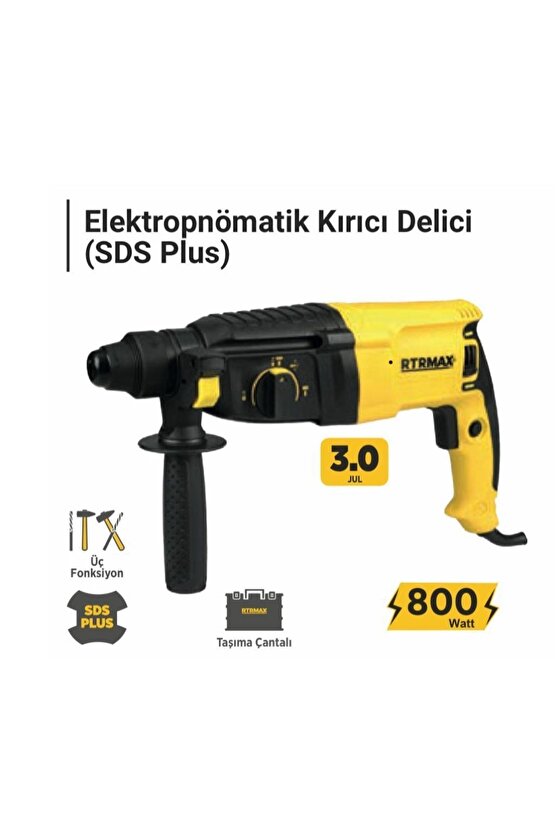 Elektropnömatik Kırıcı Delici (sds Plus) Rtm226