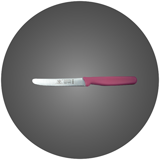 Solingen Max Melchior Tırtıklı Ağız Genel Kullanım Bıçağı – Açık Pembe MM1021