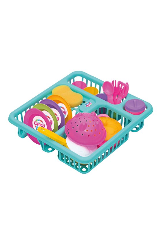 Candy & Ken Bulaşıklık Set - Mutfak Setleri - Ev Oyuncak Setleri