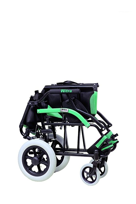 WİTRA Refakatçi Frenli Katlanabilir Tekerlekli Sandalye