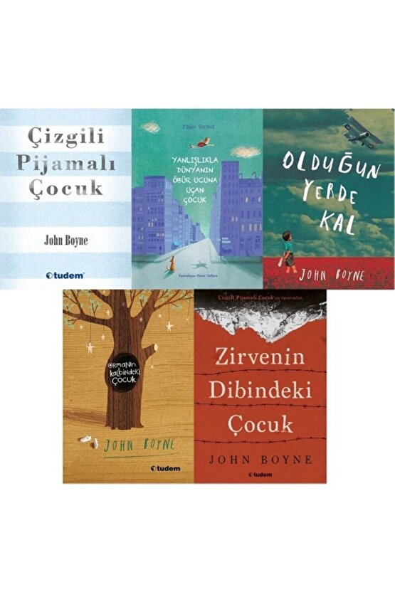 Tudem Kültür Çizgili Pijamalı Çocuk - John Boyne