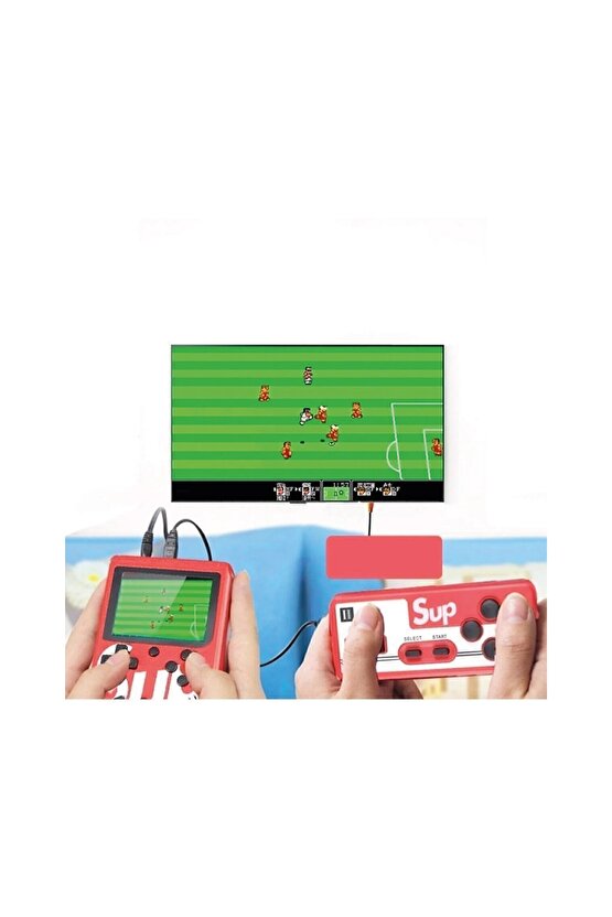 Taşınabilir 400 Oyunlu Mini Atari Oyun Konsolu