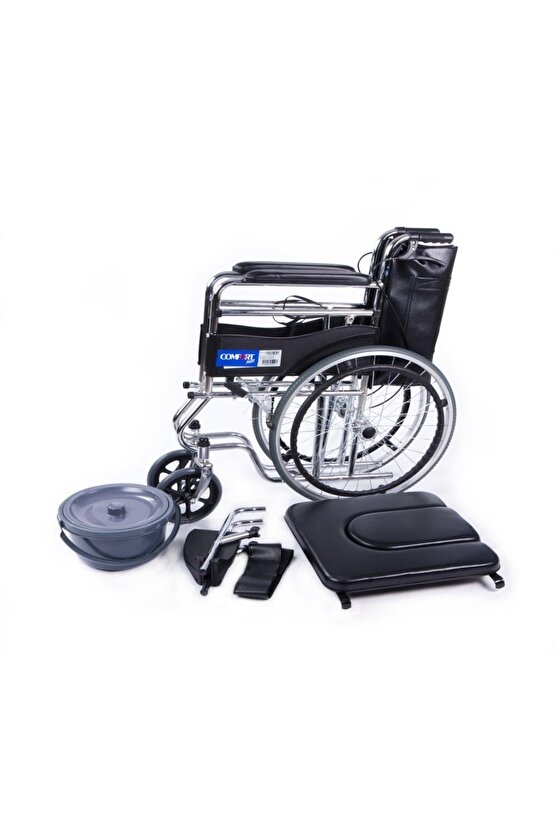 Comfort Plus Dm-680 Tuvalet Özellikli Tekerlekli Sandalye
