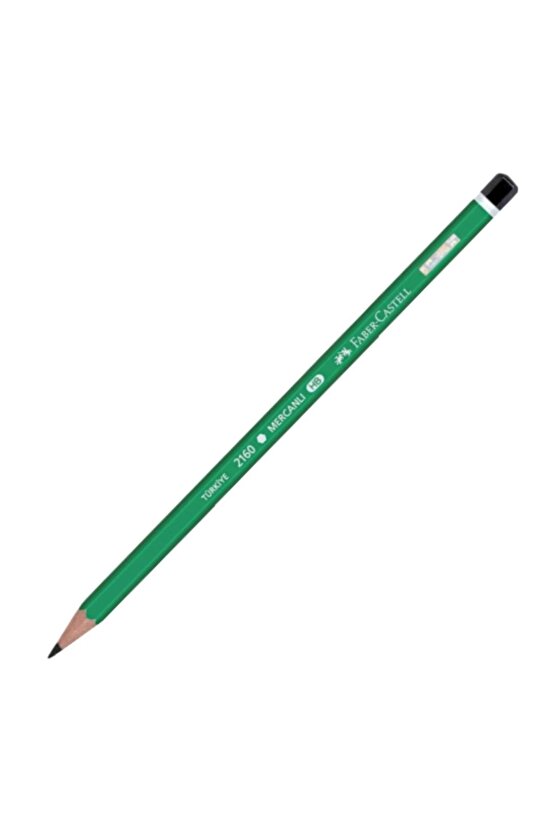 Faber-castell Kurşun Kalem 6 Adet - Faber Büyük Boy Kırmızı Silgi 2 Adet Ve Kalemtıraş