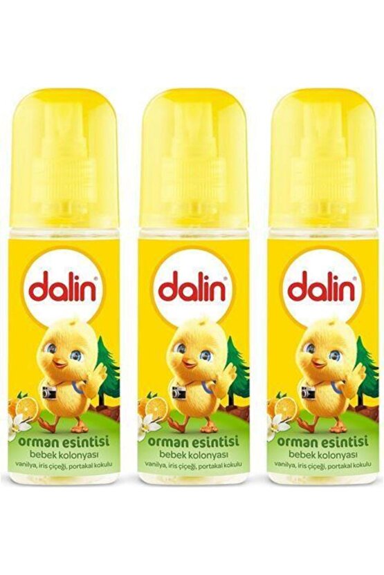 Bebek Kolonyası Orman Esintisi 150 Ml X 3 Adet