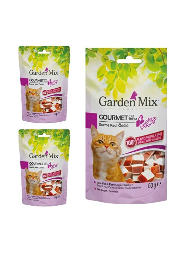 Neo Pet Market Garden Mix Gurme Kedi Ödülü 60 Gr X 3 Adet