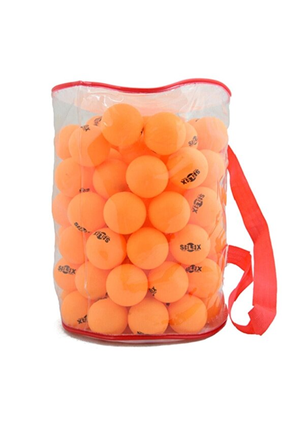 100 Lü Eksiz Pinpon Topu (turuncu)