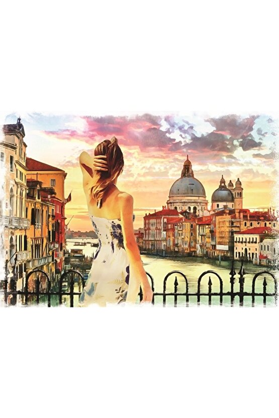 Art Puzzle Venedike Bakış 1500 Parça Puzzle 5381 - Puzzle Seti - Yapboz - Yap-boz Puzzle