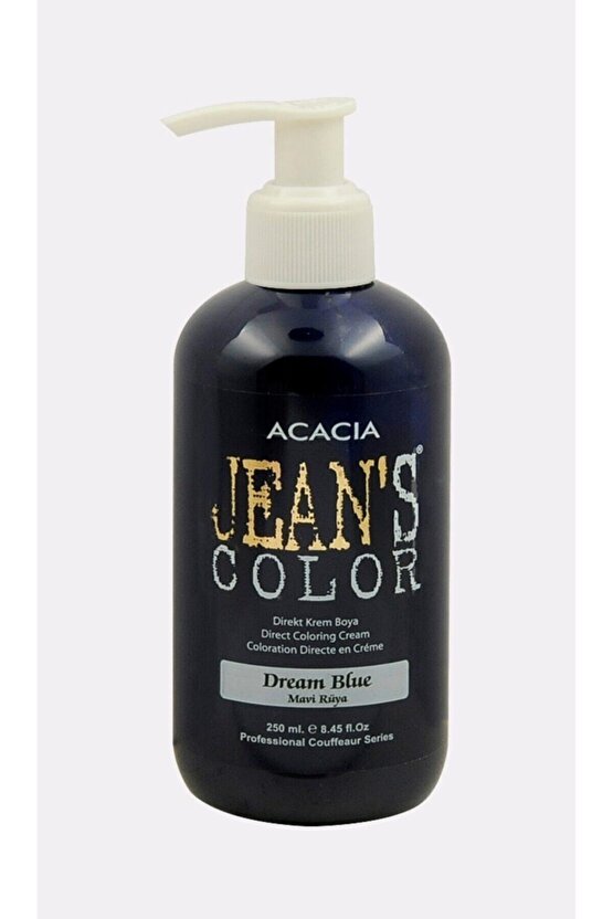Jeans Color Saç Boyası Mavi Rüya 250ml Mavi Rüya