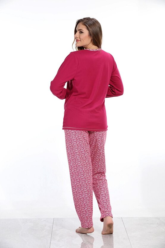 Ekstra Yumuşak Kumaş Pijama Takımı 98142